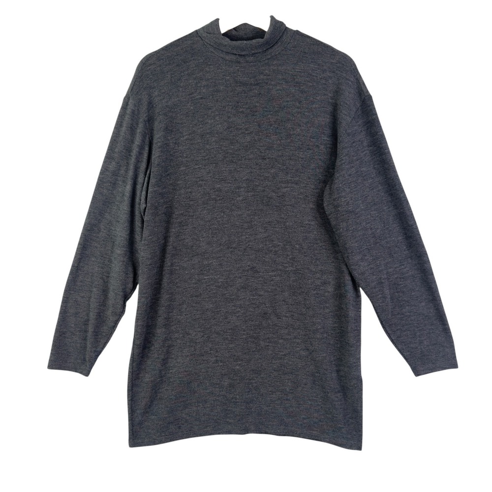 Reformation sweater Merino Wool Gray Size S‎ Turtleneck Long sleeve Casual Top